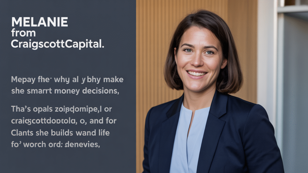 Melanie from CraigScottCapital