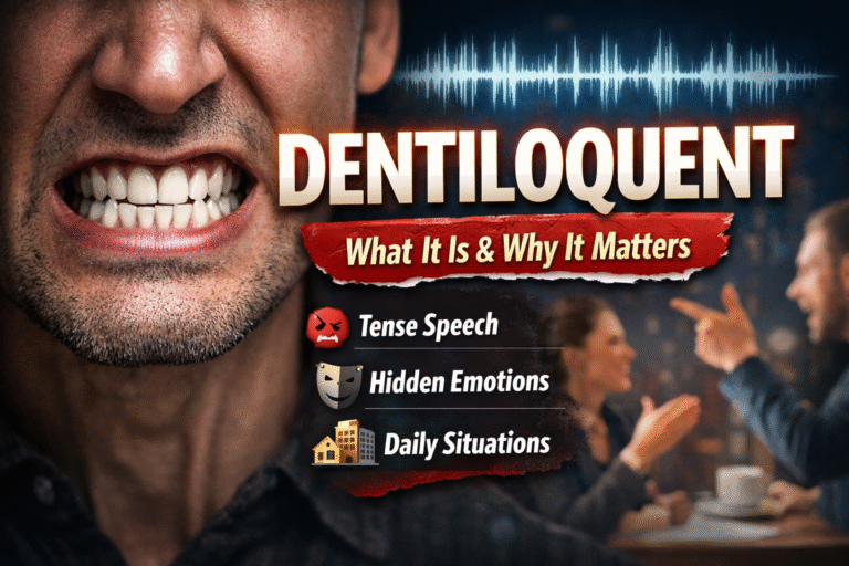 Dentiloquent
